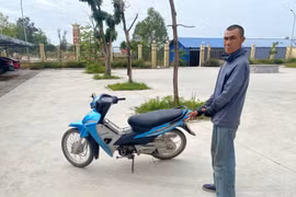 Công an bắt kẻ nghiện ma túy trộm xe máy lấy tiền hút chích