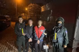 141 Hà Nội bắt nhóm thanh niên đang sử dụng ma túy trong đêm