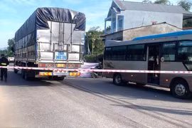 Ô tô tải va chạm xe máy ở Phú Thọ, một người tử vong