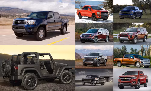 10 mẫu xe có giá trị bán lại cao nhất năm 2015