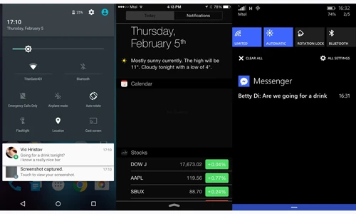 Nghía một vòng quanh các “bảng thông báo” trên smartphone