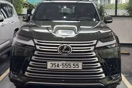 Đại gia lâu đài Thành Thắng tậu Lexus LX600 biển 35A-555.55