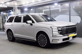 Cận cảnh SUV Hyundai Palisade 2026 bản hybrid và địa hình 