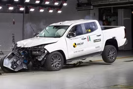 Mitsubishi Triton 2025 đạt chuẩn an toàn 5 sao ANCAP mới