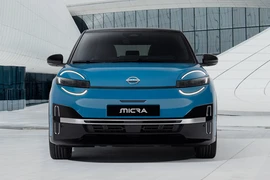 Nissan Micra 2025 nâng cấp diện mạo mới chạy 408 km/sạc 