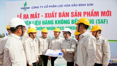 BSR bán lô sản phẩm mới Nhiên liệu hàng không bền vững (SAF)