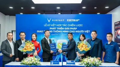 VINFAST và VIETMAP ký kết hợp tác chiến lược ,phát triển giải pháp thông minh cho người Việt 
