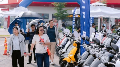 Đổi xe máy xăng, nhận ngay xe điện, khách hàng thích thú: Nhanh - Gọn - Sướng