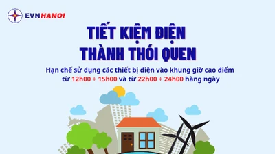 EVNHANOI khuyến cáo sử dụng tiết kiệm điện ngay từ bây giờ