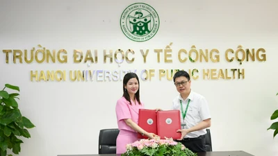 Trường ĐH Y tế Công cộng và Quỹ VinFuture công bố hợp tác