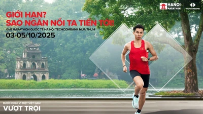 Giải Marathon Quốc tế Hà Nội Techcombank Mùa thứ 4 bùng nổ với ứng dụng đổi mới