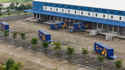 'Siêu cảng' logistics của Bầu Hiển sắp có kho hàng không kéo dài tích hợp