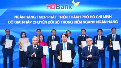 HDBank tiếp đạt Giải thưởng Chuyển đổi số Việt Nam 2025