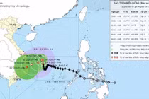 Bão số 15 tiếp tục suy yếu, di chuyển chậm, vẫn gây gió mạnh nguy hiểm 
