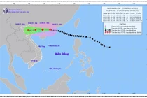 Bão số 9 Ragasa đang suy yếu dần, hoàn lưu bão rộng