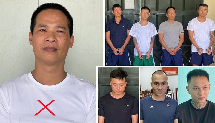 Bùi Quốc Ý tức Ý "ẻng" (đánh dấu x) và các “đàn em” thân tín bị Công an tỉnh Thanh Hoá bắt giam. 6-9443.jpg