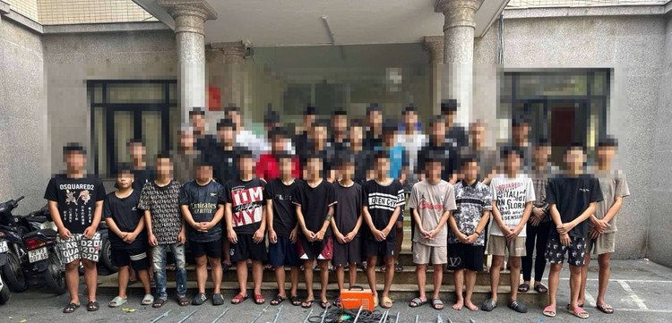 Các đối tượng tại cơ quan Công an. 527496388-1263664172158288-3924230327570391408-n-1.jpg