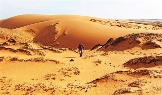 Sa mạc lớn nhất Việt Nam được ví như bản thu nhỏ của Sahara - Hình 2 Sa mac lon nhat Viet Nam duoc vi nhu ban thu nho cua Sahara-Hinh-2