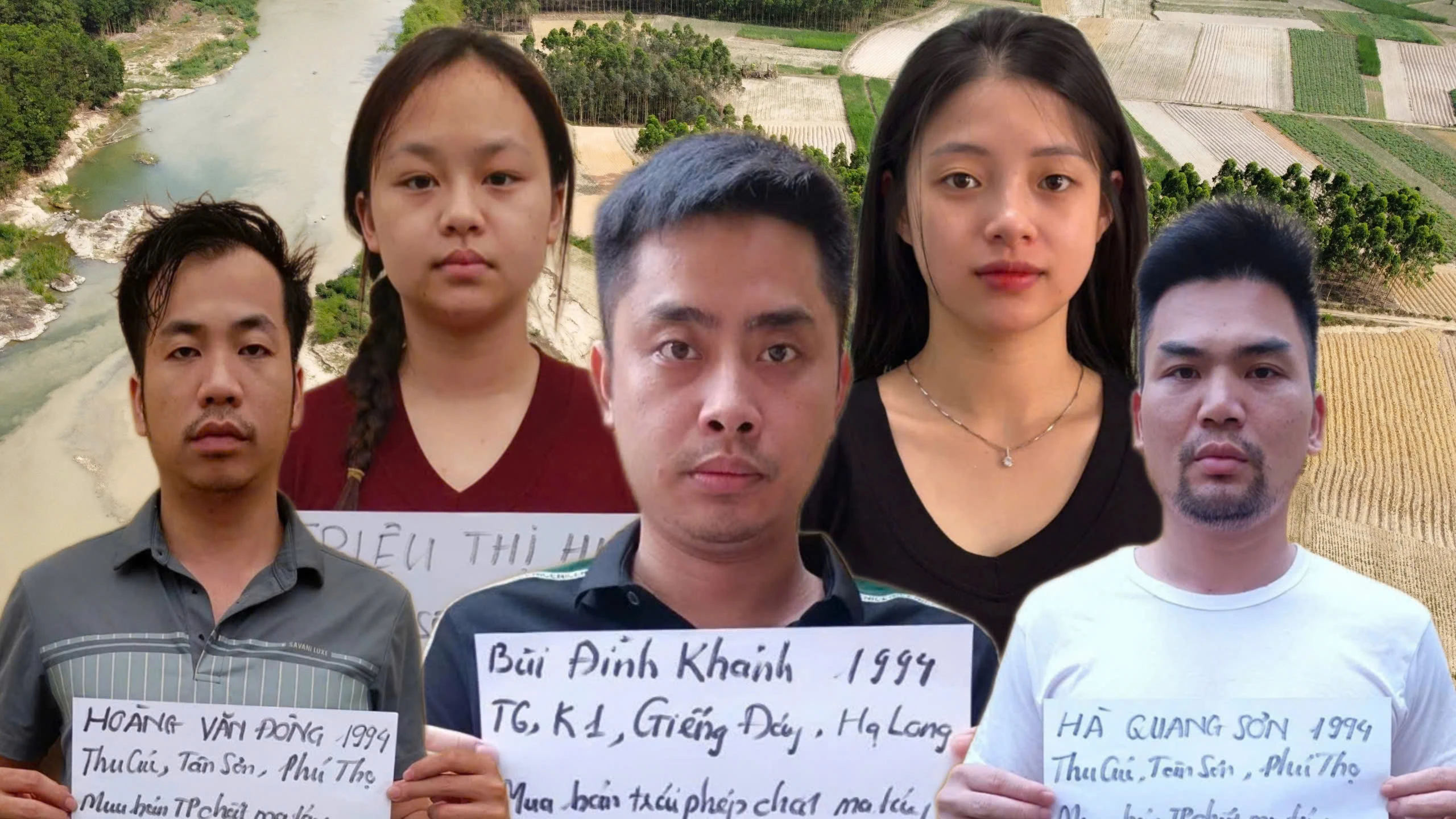 13 đối tượng và tội danh trong vụ án Bùi Đình Khánh