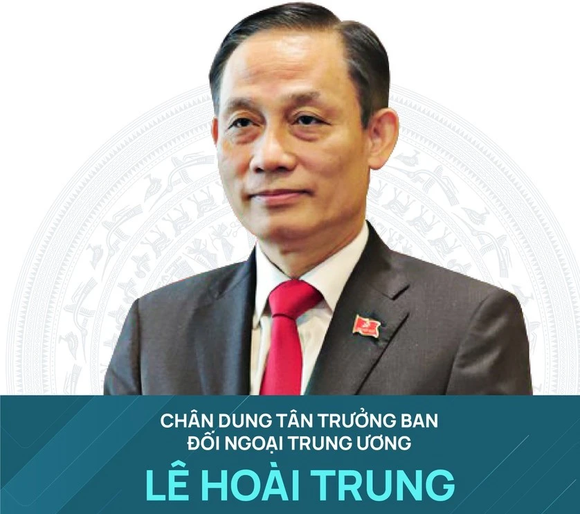 Chân dung Trưởng ban Đối ngoại Trung ương Lê Hoài Trung