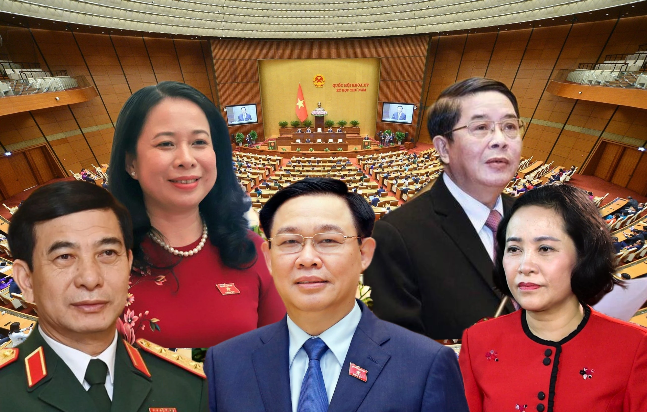 10 chức danh do Quốc hội bầu hoặc phê chuẩn nhận số phiếu tín nhiệm cao nhất