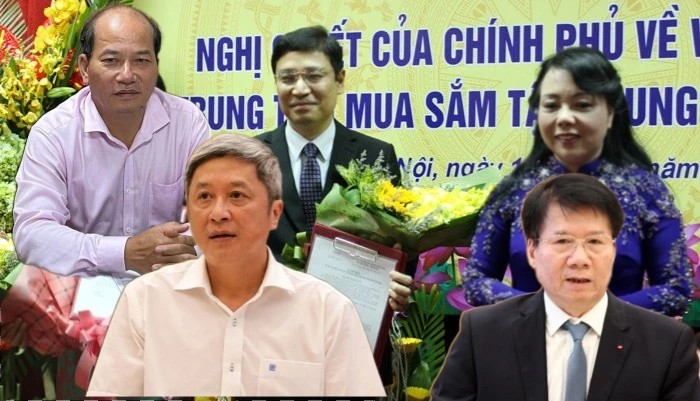 Chân dung các lãnh đạo Bộ Y tế bị đề nghị kỷ luật, khởi tố