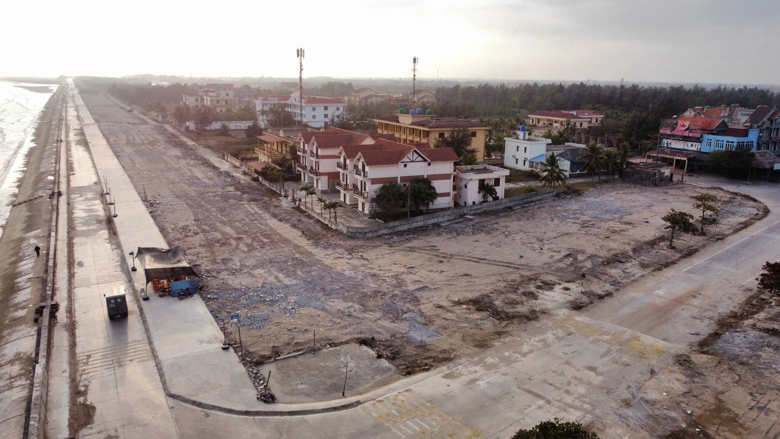 Diện mạo “thiên đường sung sướng” Quất Lâm sau san phẳng các ki ốt