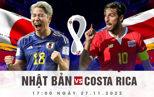 Nhận định tỷ lệ kèo Nhật Bản vs Costa Rica 17h 27/11 bảng E World Cup 2022 Nhan dinh ty le keo Nhat Ban vs Costa Rica 17h 27/11 bang E World Cup 2022