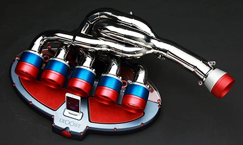 Hết hồn với bộ loa trông giống như ống xả của siêu xe