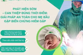 Phẫu thuật lấy thai an toàn cho sản phụ quá kích buồng trứng