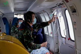 Cấp cứu đường không đưa bệnh nhân nhiễm trùng thần kinh từ đảo về đất liền