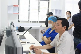 Lào Cai lần đầu tiên chụp nút mạch điều trị ung thư gan thành công