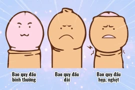 90% bé trai dưới 3 tuổi chưa thể tuột bao quy đầu