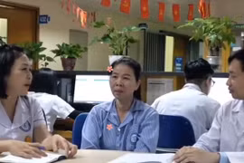 Nội soi treo dây thanh cứu bệnh nhân khó thở dữ dội 