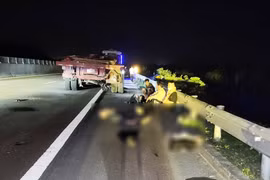 Tai nạn 2 người chết ở cao tốc, tài xế khai dừng xe để ngủ