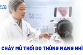 Tai chảy mủ thối do thủng màng nhĩ chủ quan không tái khám