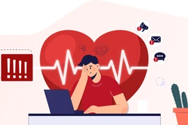 Lo lắng, căng thẳng cẩn thận bệnh huyết áp, tim mạch 