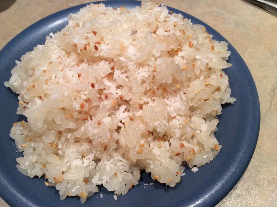 Làm xôi vừng dừa thơm ngon bằng nồi cơm điện