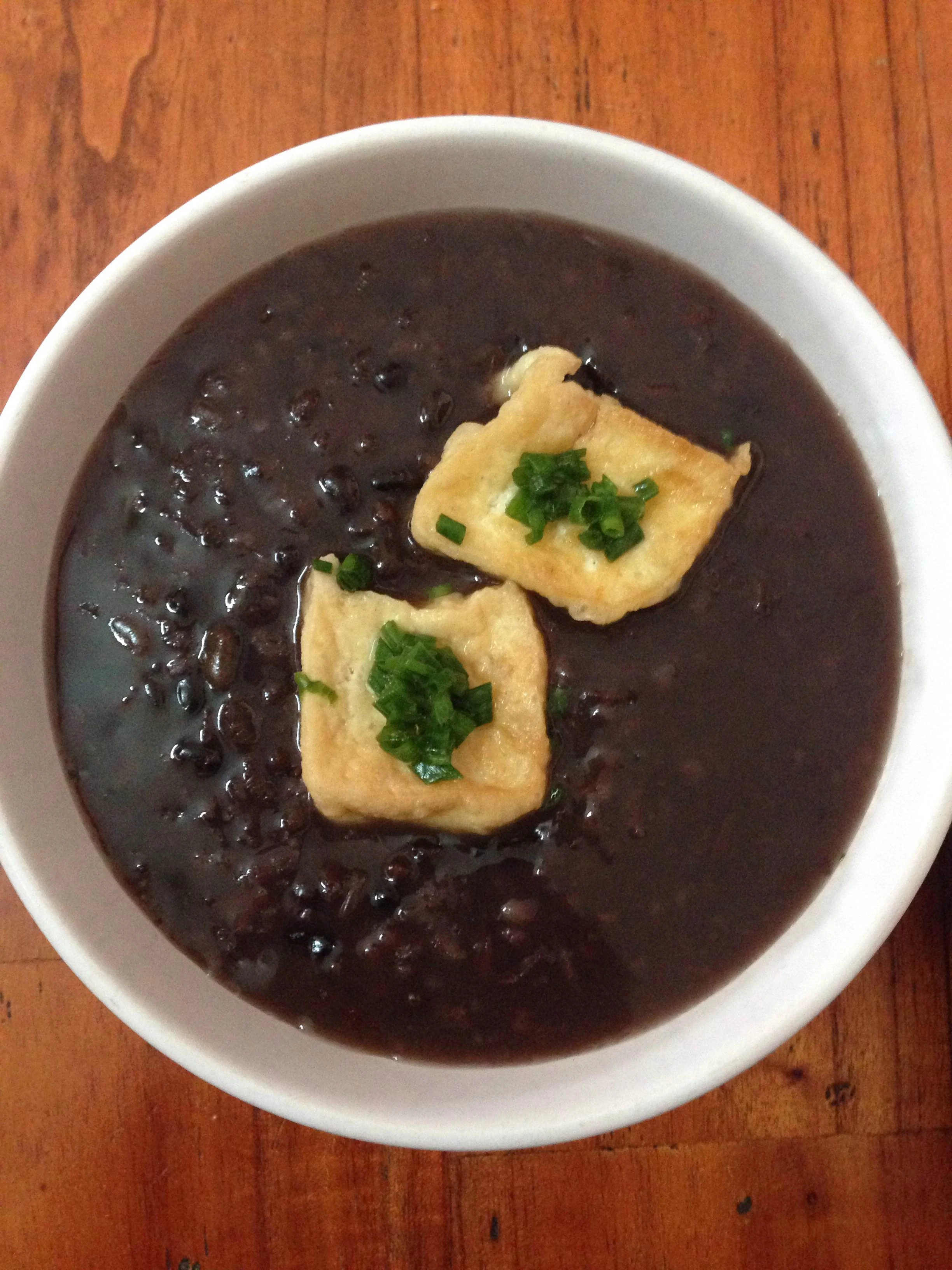 5 bước nấu cháo đậu đen giải nhiệt ngày hè