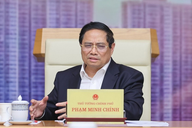 Thủ tướng Phạm Minh Chính chủ trì cuộc họp Thường trực Chính phủ về quản lý thị trường vàng 90.jpg