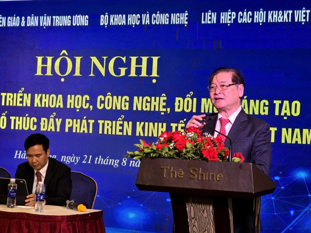 TSKH Phan Xuân Dũng, Chủ tịch Liên hiệp Hội Việt Nam, Chủ tịch Quỹ VIFOTEC. 77777.jpg