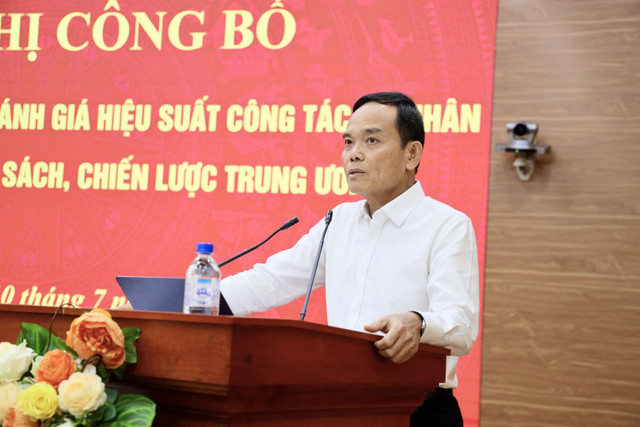 Ông Trần Lưu Quang, Bí thư Trung ương Đảng, Trưởng Ban Chính sách, chiến lược Trung ương. 544.jpg