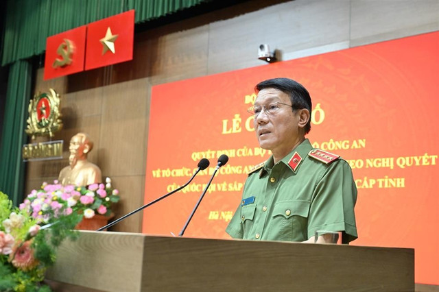 Bộ trưởng Lương Tam Quang phát biểu tại buổi Lễ. 23.jpg