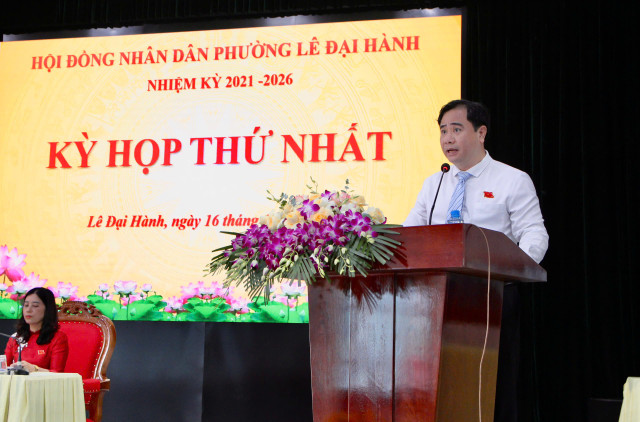Hình ảnh kỳ họp thử nghiệm thứ nhất UBND phường Lê Đại Hành. 1.jpg
