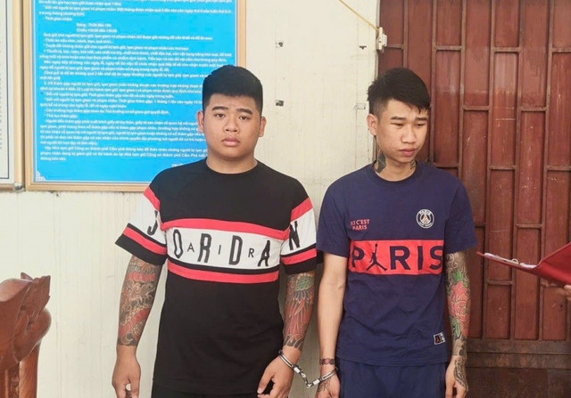 Hai đối tượng Nguyễn Văn Trung và Nguyễn Trần Hoàng Nhật Nam 888.jpg