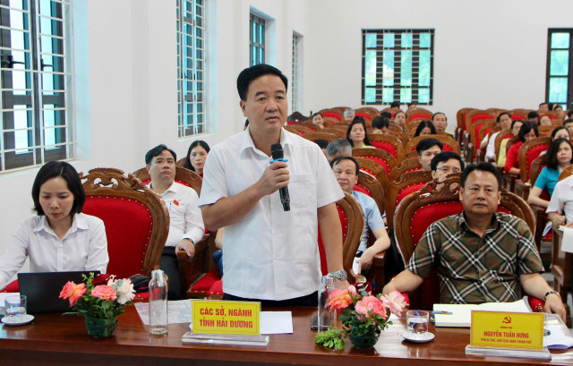 Đại biểu phát biểu tại buổi thử nghiệm. 90.jpg