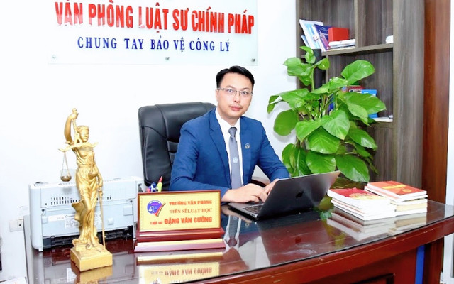 Tiến sĩ, luật sư Đặng Văn Cường - Trưởng Văn Phòng luật sư Chính Pháp (Đoàn luật sư TP Hà Nội) 8976.jpg