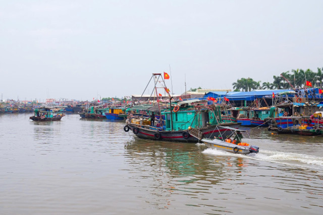 Hải Phòng sẵn sàng ứng phó bão số 3 (Ảnh: Đàm Thanh) 9999.jpg