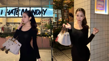 Tammy Phạm diện váy body ôm sát, tận hưởng từng khoảnh khắc khép lại 2025