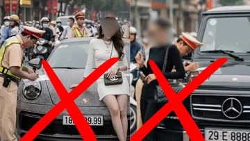 Tranh cãi về trào lưu ghép ảnh AI bị CSGT xử phạt